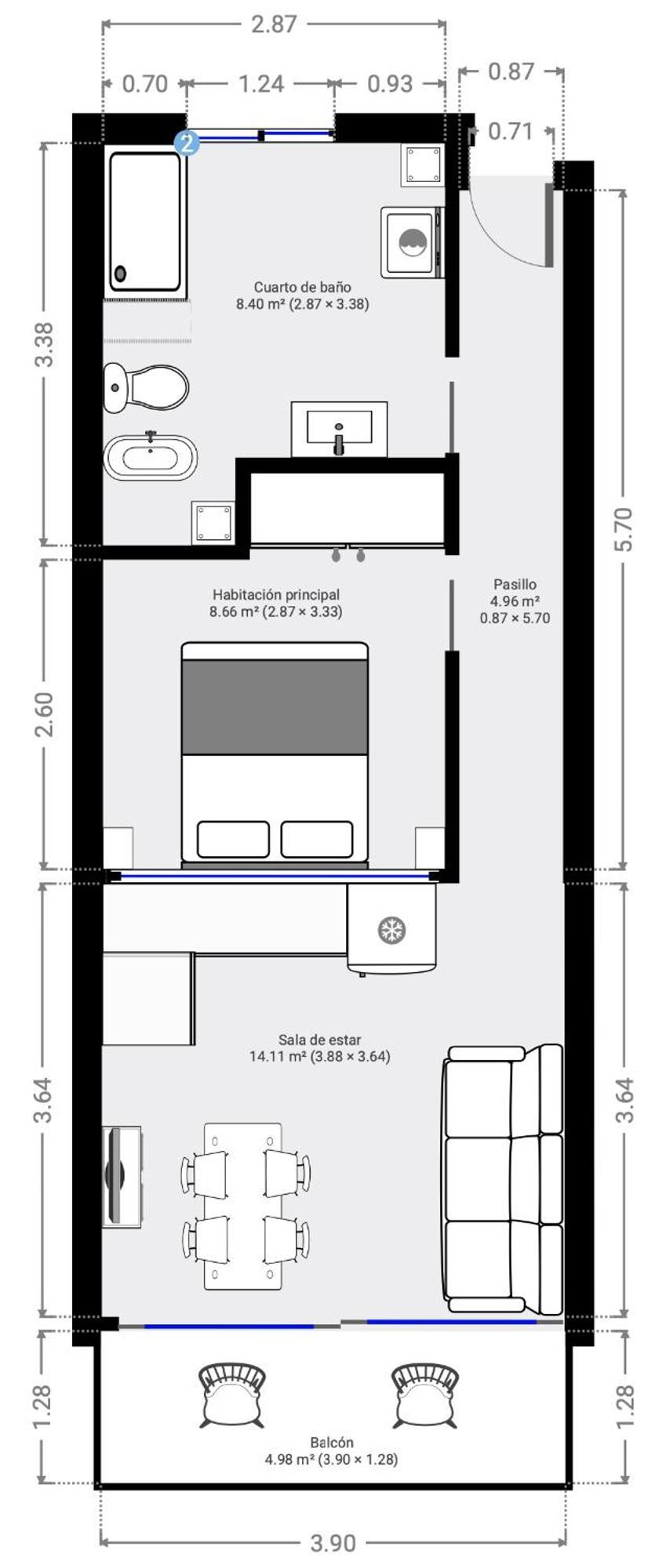 Ideal Location Beach Flat 마스팔로마스 외부 사진